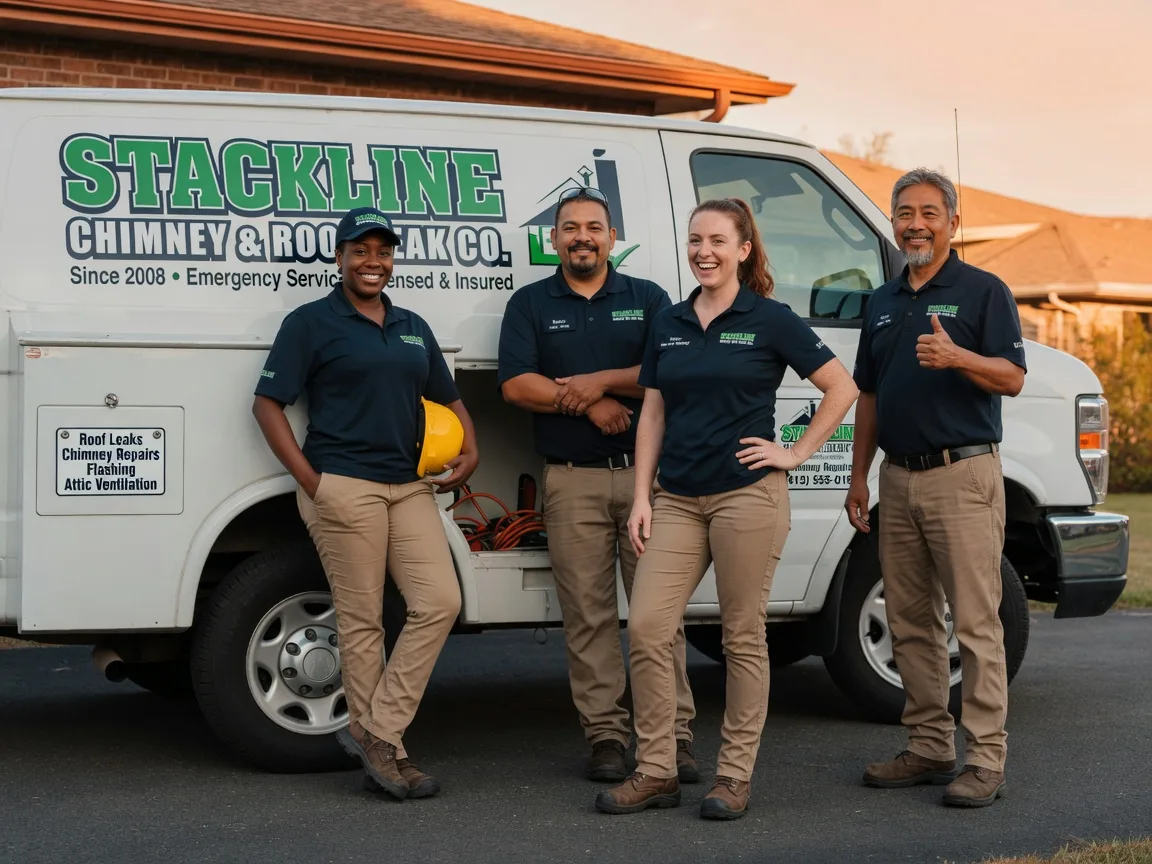 Chimney flashing repair company in Glover, VT